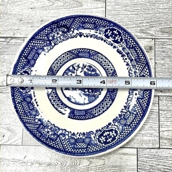 Vintage Blue Willow 6” Plate Set of 4 - Picture 16 of 16